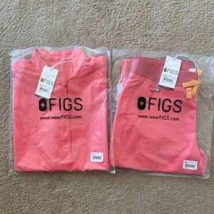 FIGS Top and Jogger Pants Scrub Set